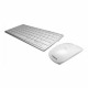 Kлаиатура с безжична мишка Tacens Levis Combo V2 Бял Испанска Qwerty