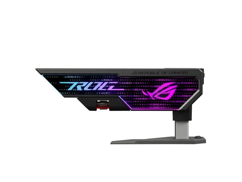 Основа за Зареждане Asus ROG Herculx Graphics Card Holder Черен Сив 50 W