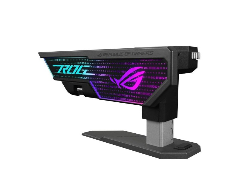 Основа за Зареждане Asus ROG Herculx Graphics Card Holder Черен Сив 50 W