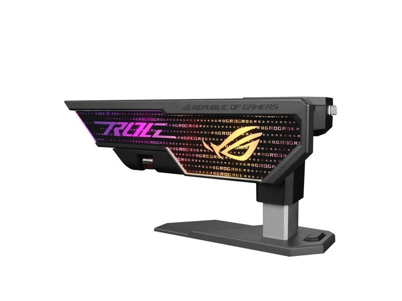Основа за Зареждане Asus ROG Herculx Graphics Card Holder Черен Сив 50 W