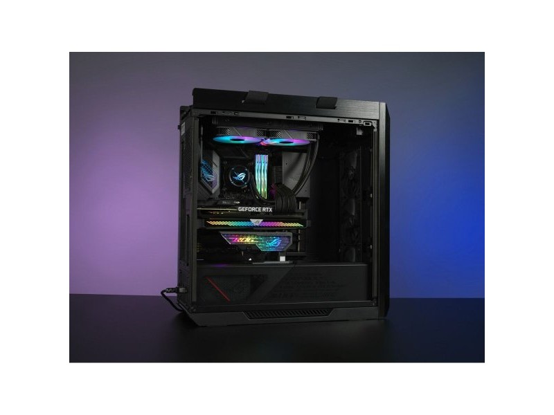 Основа за Зареждане Asus ROG Herculx Graphics Card Holder Черен Сив 50 W