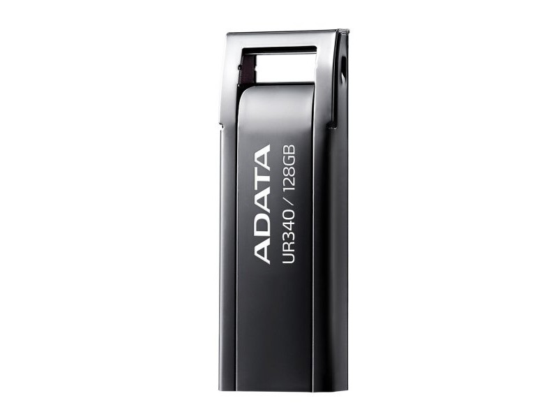 USB стик Adata UR340 128 GB Черен