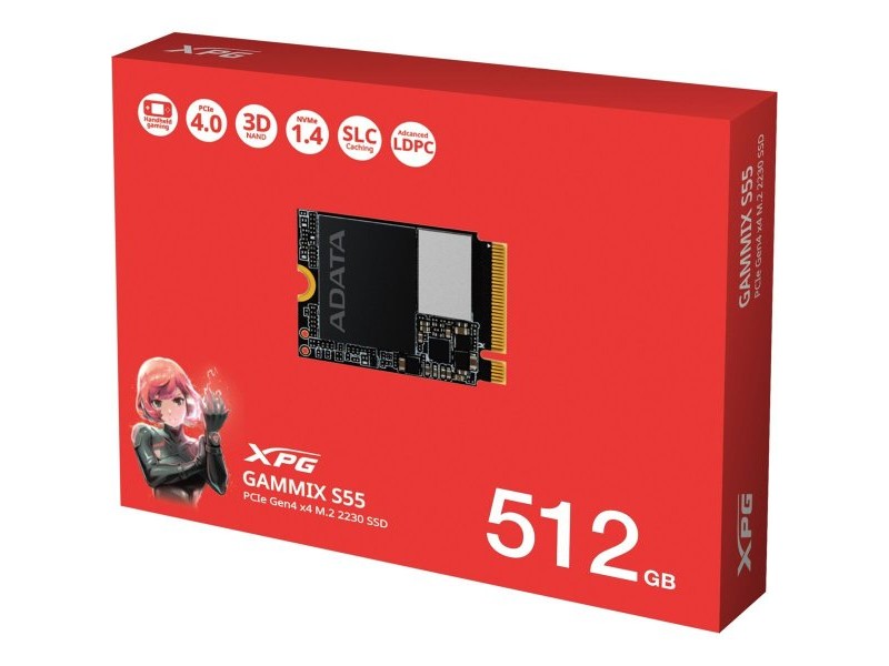 Твърд диск Adata SGAMMIXS55-512G-C 512 GB SSD