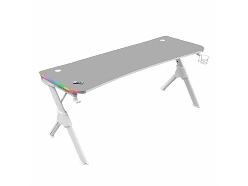 Бюро Mars Gaming MGDXLRGBW LED RGB Бял Стомана 160 x 60 cm Бюро Mars Gaming MGDXLRGBW LED RGB Бял Стомана 160 x 60 cm