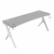 Бюро Mars Gaming MGDXLRGBW LED RGB Бял Стомана 160 x 60 cm Бюро Mars Gaming MGDXLRGBW LED RGB Бял Стомана 160 x 60 cm