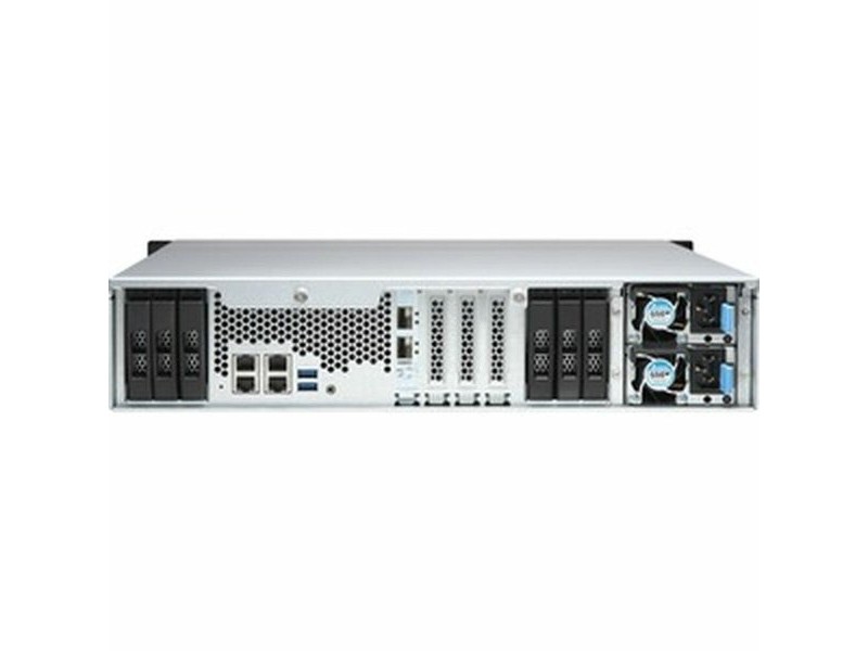 Мрежа за съхранение Qnap TSH1886XURPR2D162232 Черен 32GB DDR4 SDRAM Мрежа за съхранение Qnap TSH1886XURPR2D162232 Черен 32GB DDR4 SDRAM