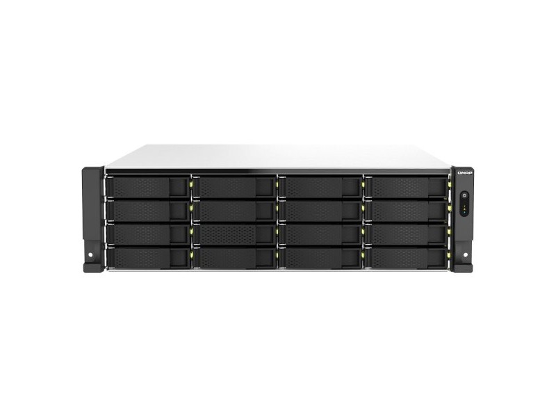 Мрежа за съхранение Qnap TS-h2287XU-RP Intel Xeon E-2336 Черен/Бял