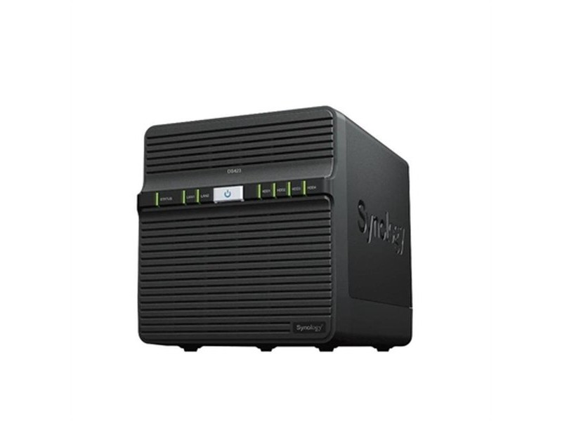 Мрежа за съхранение Synology DS423 Черен