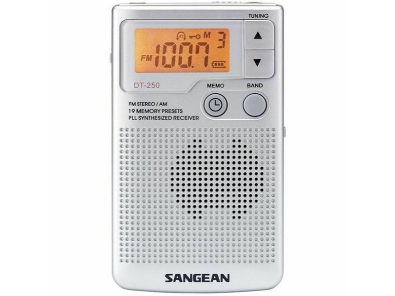 Радио Sangean DT250S Сребрист