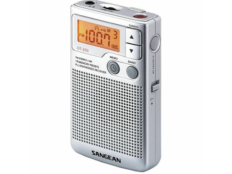 Радио Sangean DT250S Сребрист
