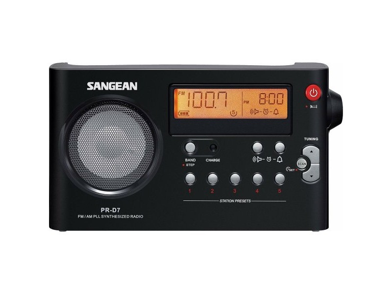Радио Sangean PR-D7 Черен