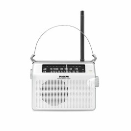 AM / FM радио Sangean Бял