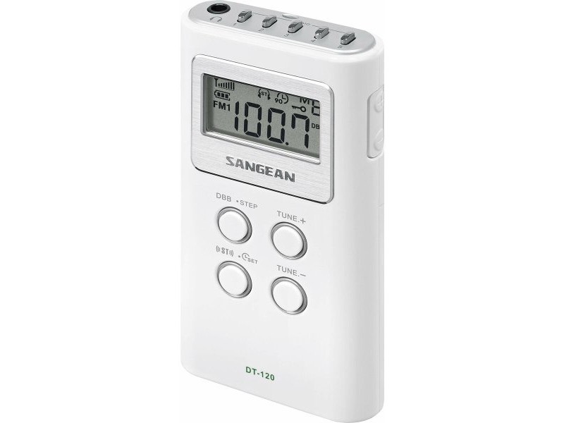 Радио Sangean DT120W BLANCO Бял