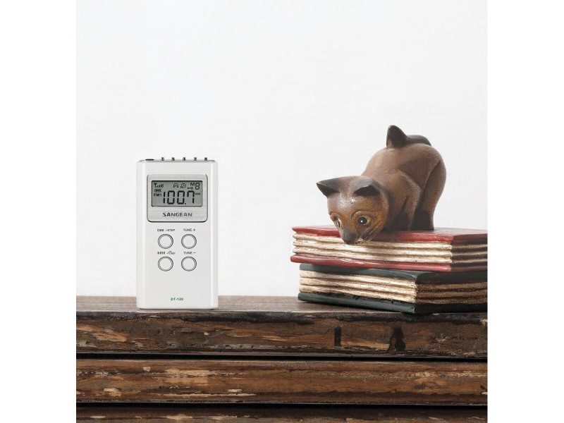Радио Sangean DT120W BLANCO Бял