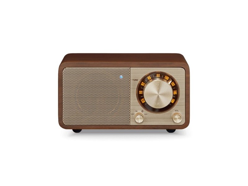 Преносимо блутут радио Sangean Ретро Дървен FM