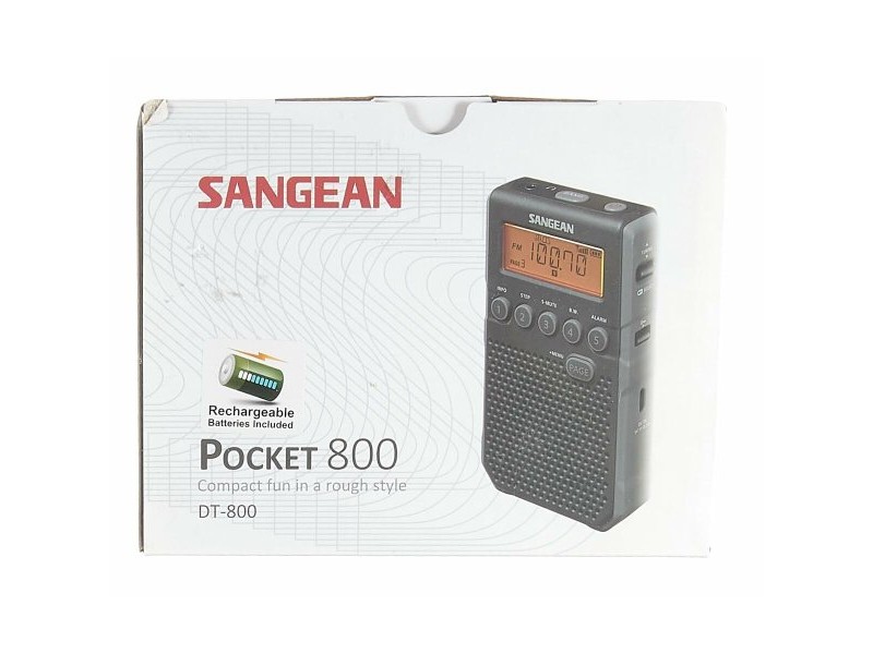 Преносимо дигитално радио Sangean DT-800 Черен AM/FM