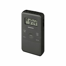Преносимо дигитално радио Sangean Черен AM/FM Презареждащ се