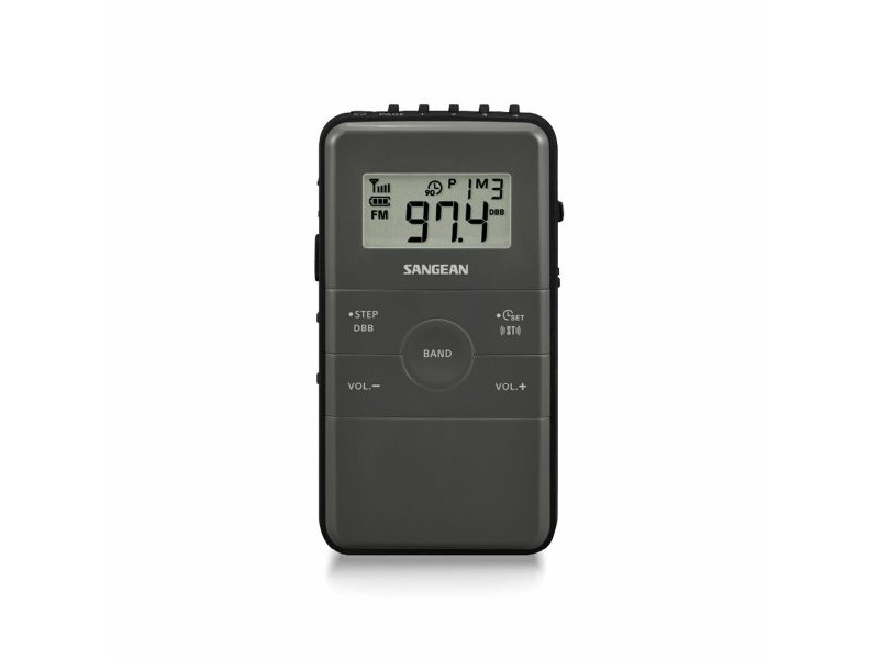 Преносимо дигитално радио Sangean Черен AM/FM Презареждащ се Преносимо дигитално радио Sangean Черен AM/FM Презареждащ се