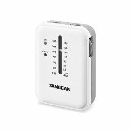 Радио преводач Sangean Бял AM/FM