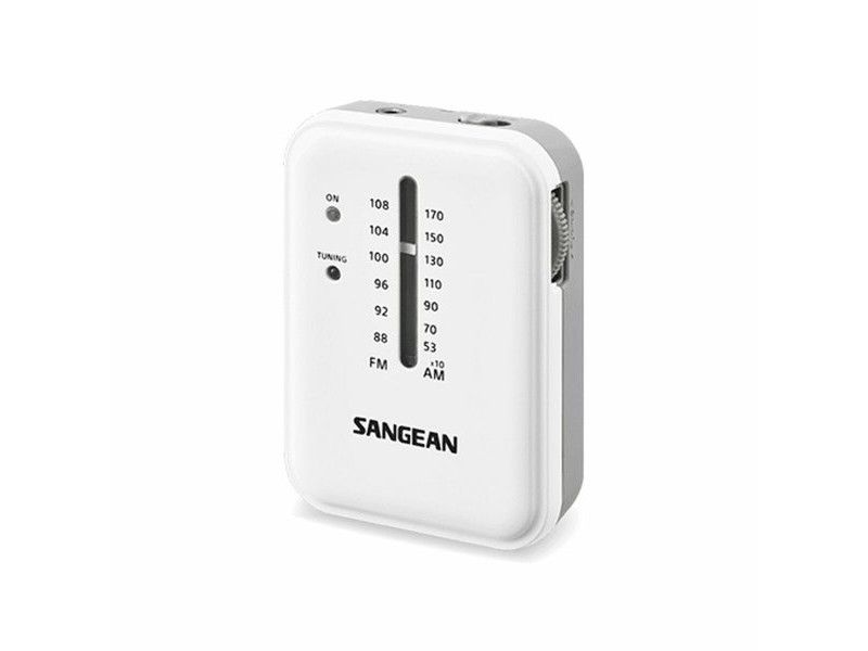 Радио преводач Sangean Бял AM/FM