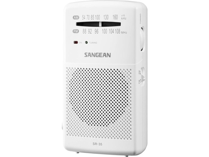 Радио Sangean SR35W BLANCO Бял