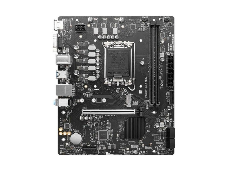 Дънна платка MSI PRO H610M-E DDR4 H610 LGA 1700 DDR4 mATX