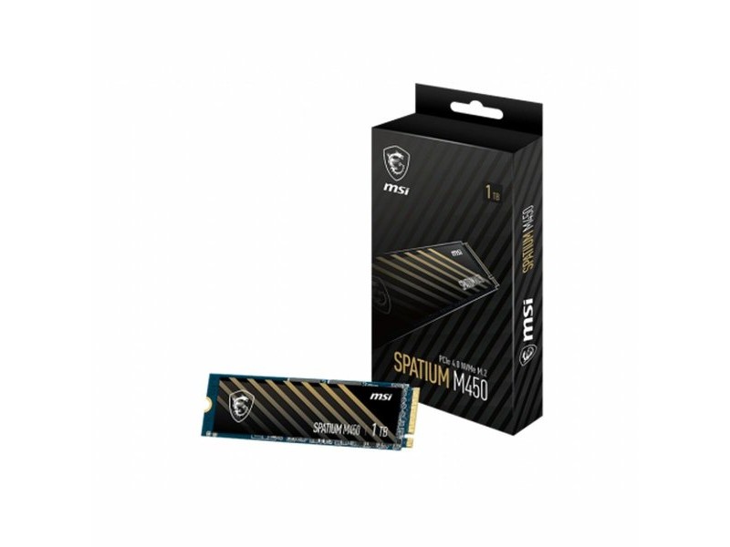 Твърд диск MSI SPATIUM M450 500 GB SSD