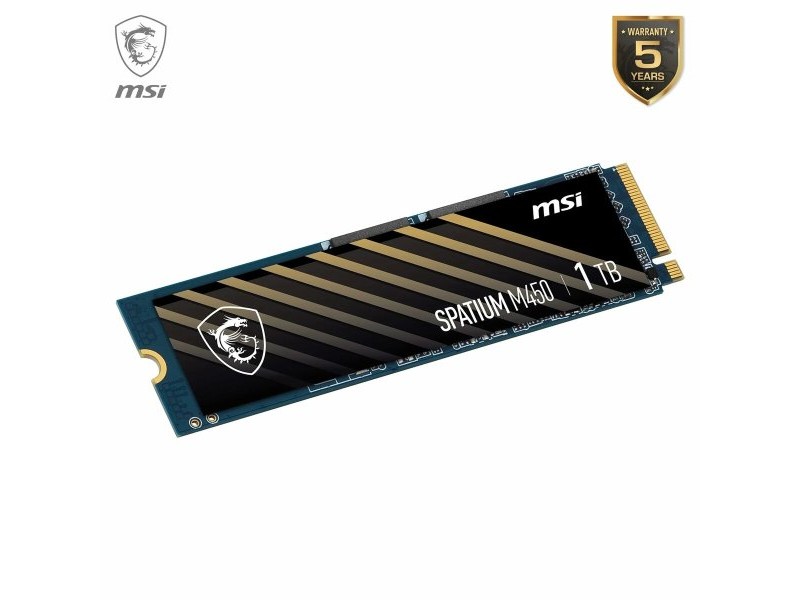 Твърд диск MSI SPATIUM M450 500 GB SSD