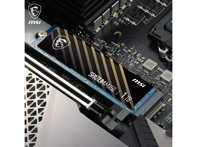 Твърд диск MSI SPATIUM M450 500 GB SSD