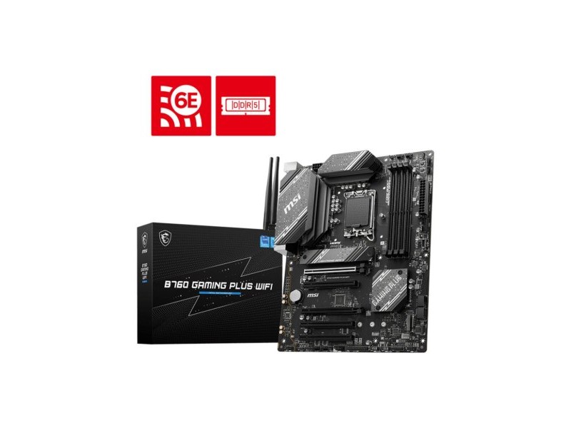 Дънна платка MSI PRO B760 GAMING PLUS WI-FI LGA 1700 Intel B760