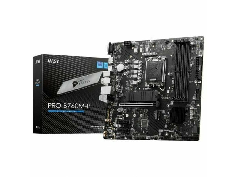Дънна платка MSI PRO B760M-P DDR4 Intel B760 LGA 1700
