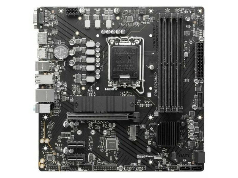 Дънна платка MSI PRO B760M-P DDR4 Intel B760 LGA 1700