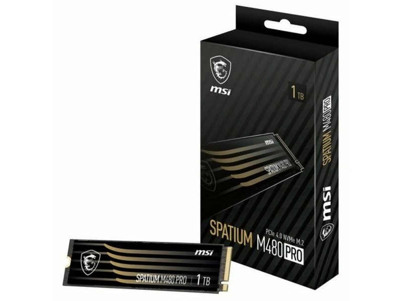 Твърд диск MSI SPATIUM M480 Pro 1 TB SSD