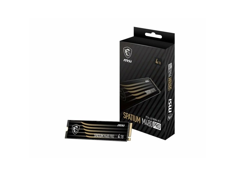 Твърд диск MSI SPATIUM M480 PRO 4 TB SSD