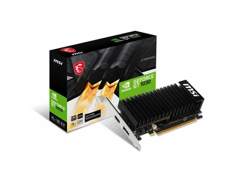 Графична карта MSI GT 1030 4GHD4 LP OC 4 GB GDDR4