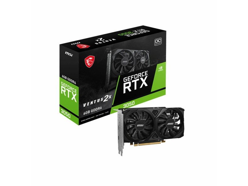 Графична карта MSI Nvidia GeForce RTX 3050 6 GB GDDR6