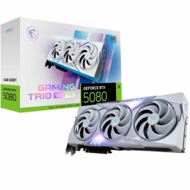 Графична карта MSI RTX 5080 16G GAMING TRIO OC WHI GEFORCE RTX 5080 16 GB GDDR7