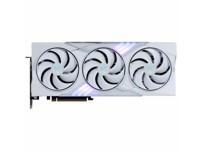 Графична карта MSI RTX 5080 16G GAMING TRIO OC WHI GEFORCE RTX 5080 16 GB GDDR7