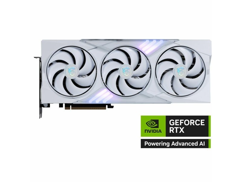 Графична карта MSI RTX 5080 16G GAMING TRIO OC WHI GEFORCE RTX 5080 16 GB GDDR7