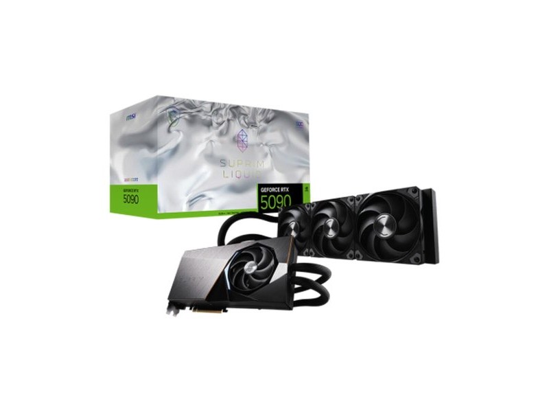 Графична карта MSI GEFORCE RTX 5090 32G SUPRIM LIQUID SOC