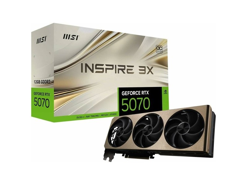 Графична карта MSI 912-V532-006 12 GB nvidia geforce rtx 5070 GDDR7