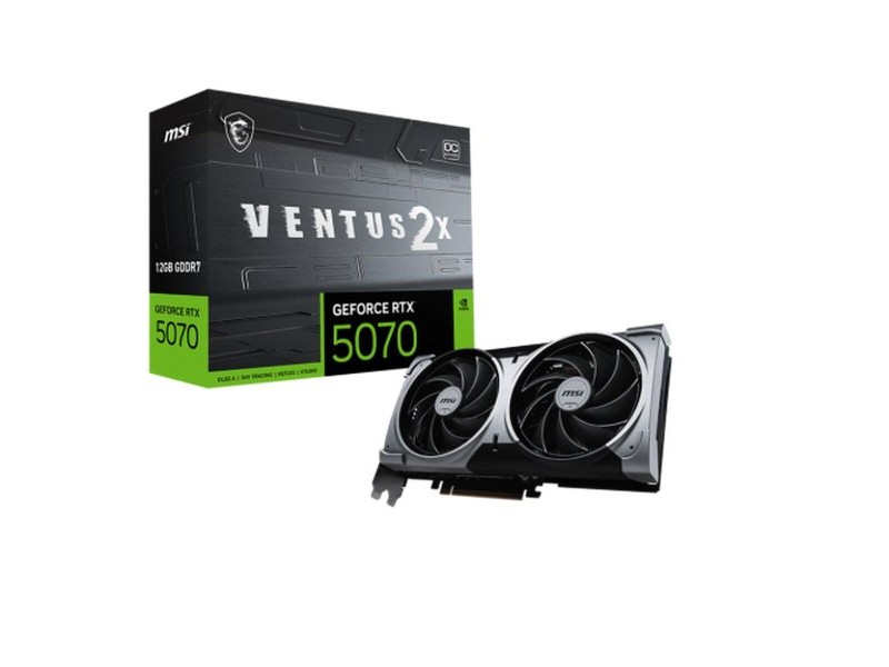Графична карта MSI GEFORCE RTX 5070 12G VENTUS 2X OC 12 GB