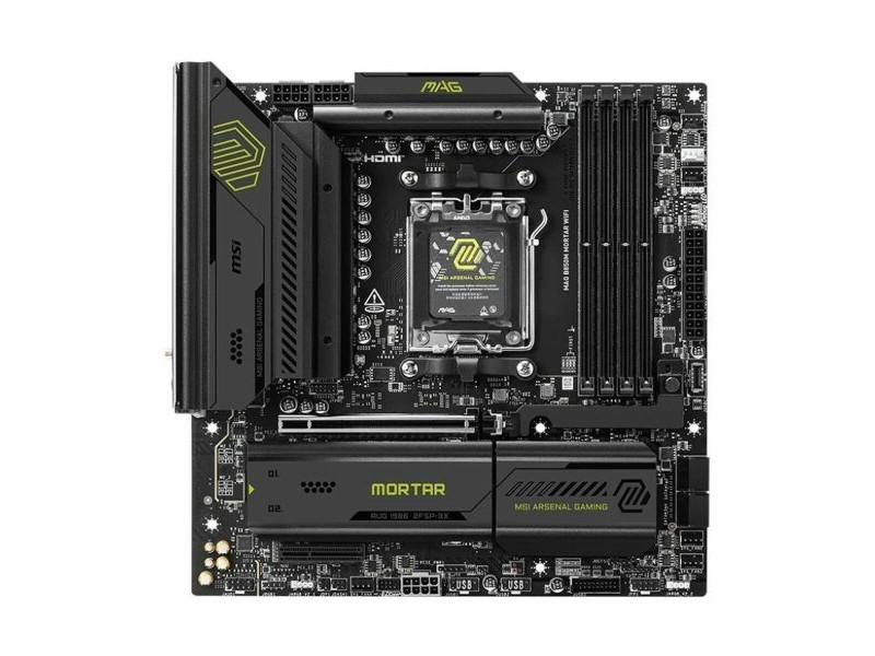Дънна платка MSI MAG B850M MORTAR WIFI AMD AM5