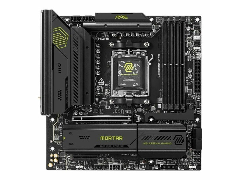 Дънна платка MSI MAG B850M MORTAR WIFI AMD AM5