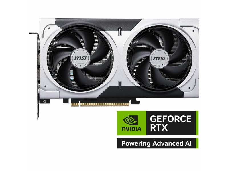 Графична карта MSI RTX 5060 Ti 8G VENTUS 2X OC PLU geforce rtx 5060 ti 8 GB GDDR7