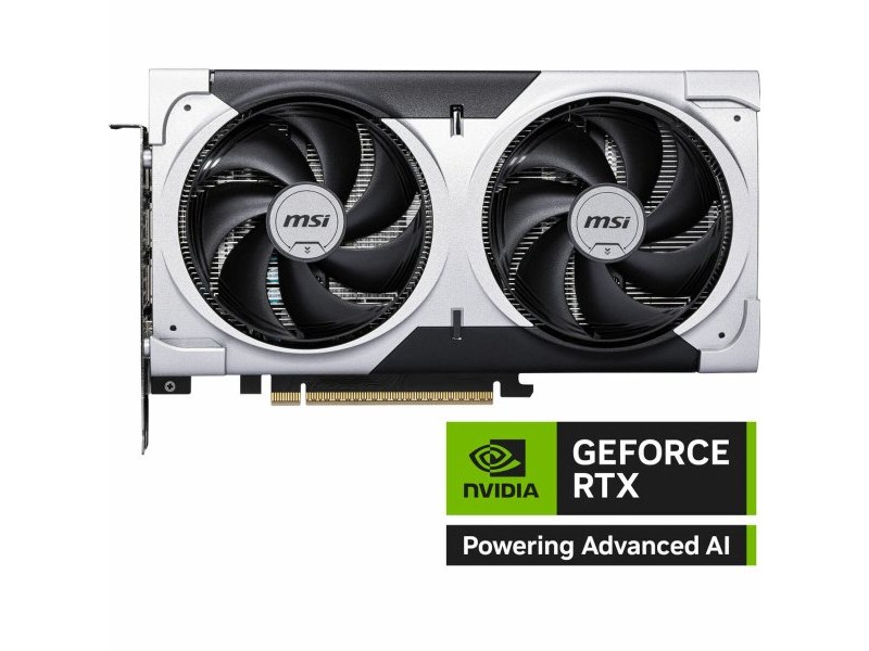 Графична карта MSI RTX 5060 Ti 8G VENTUS 2X OC PLU geforce rtx 5060 ti 8 GB GDDR7