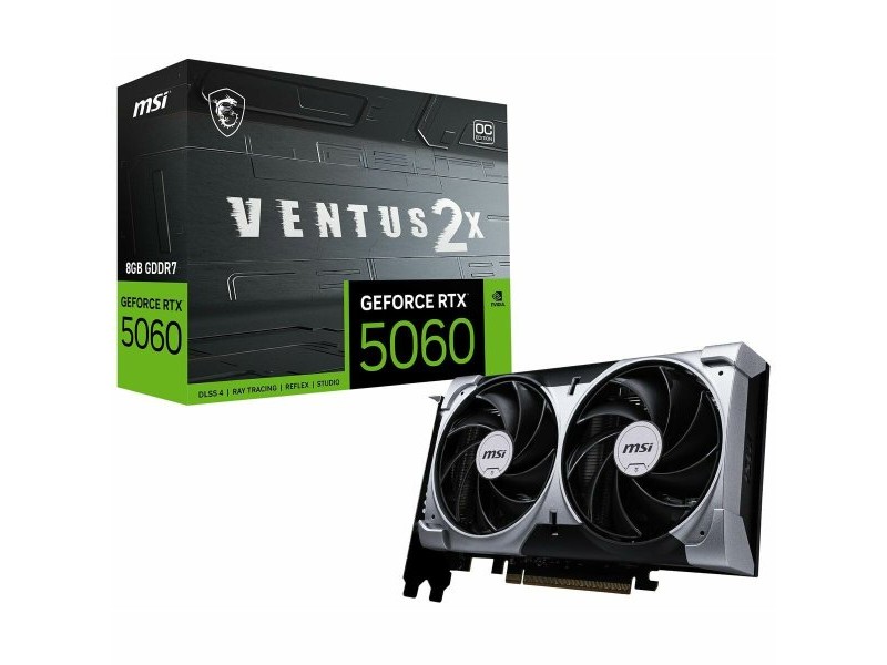 Графична карта MSI 912-V537-002 GEFORCE RTX 5060 8 GB GDDR6X GDDR7