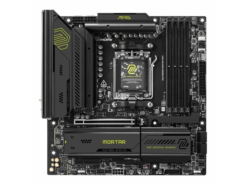 Дънна платка MSI 911-7E66-001 B850 AMD B850 AMD AM5 Дънна платка MSI 911-7E66-001 B850 AMD B850 AMD AM5