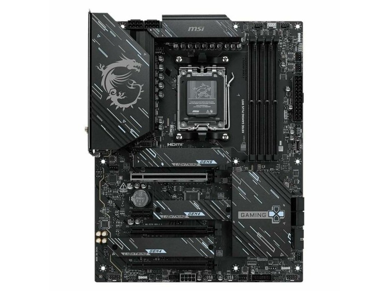 Дънна платка MSI X870E GAMING PLUS WIFI AMD AM5