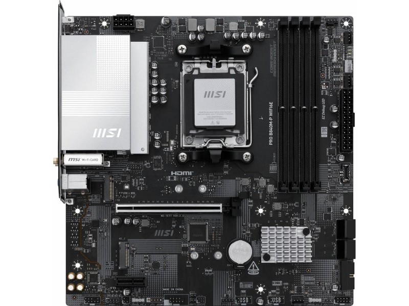 Дънна платка MSI PRO B840M-P WIFI6E AMD AM5 AMD